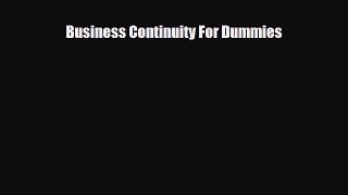 [PDF] Business Continuity For Dummies Download Online