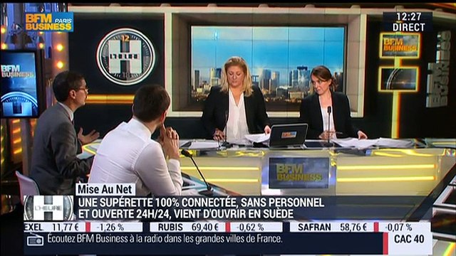 La mise au net: Un magasin sans personnel ouvre en Suède - 07/03