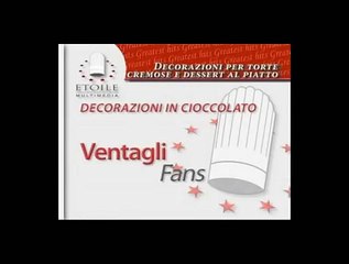 Decorazioni in Cioccolato - Ventagli CD9