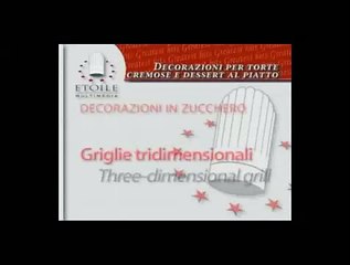 Decorazioni Zucchero - Grigliata tridimensionale CD9