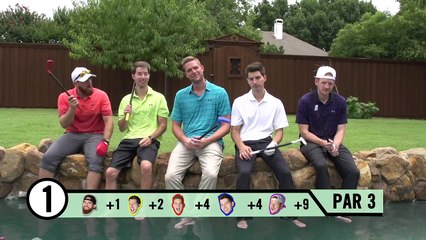 Plastic Golf Club Battle | Dude Perfect