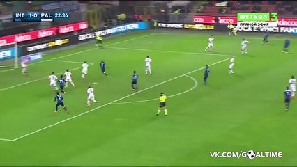 Mauro Icardi Goal - Inter 2 - 0 Palermo - 06-03-2016 HD