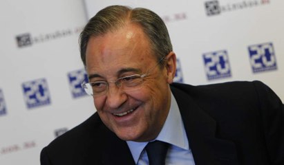 Se retiran las pancartas contra Florentino Pérez en el Santiago Bernabéu