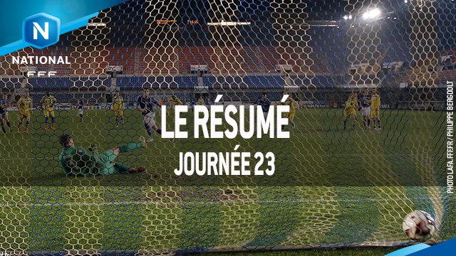 Championnat National : tous les buts de la 23e journée (2015-2016)