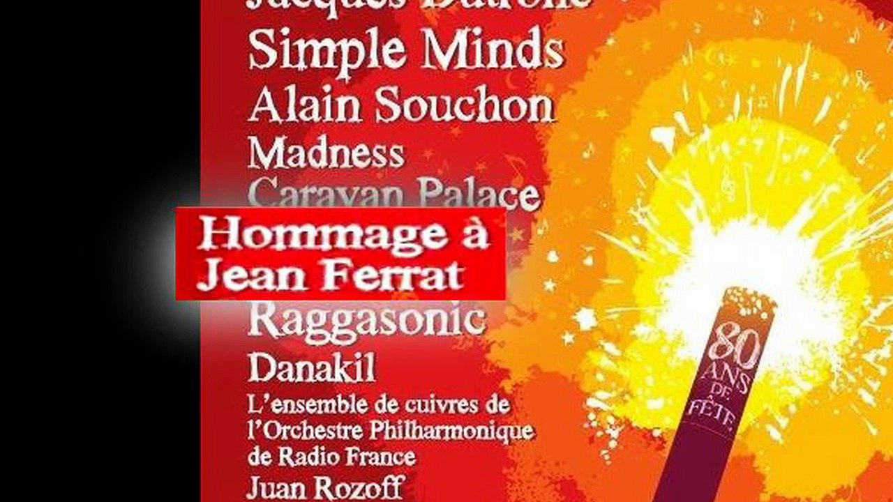 Fête de l'Huma 2010, hommage à Jean Ferrat. La lettre de Juliette Gréco