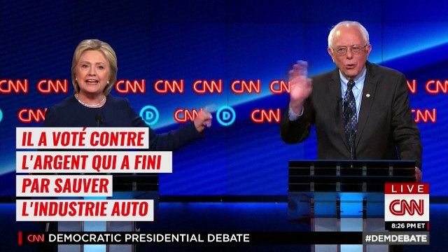 Primaire démocrate : la tension monte entre Clinton et Sanders