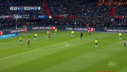 Eljero Elia Goal - Feyenoord 3 - 1 Cambuur - 06-03-2016 HD