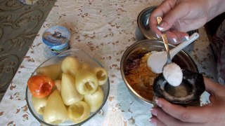 Как приготовить Перец фаршированный мясом и рисом рецепт