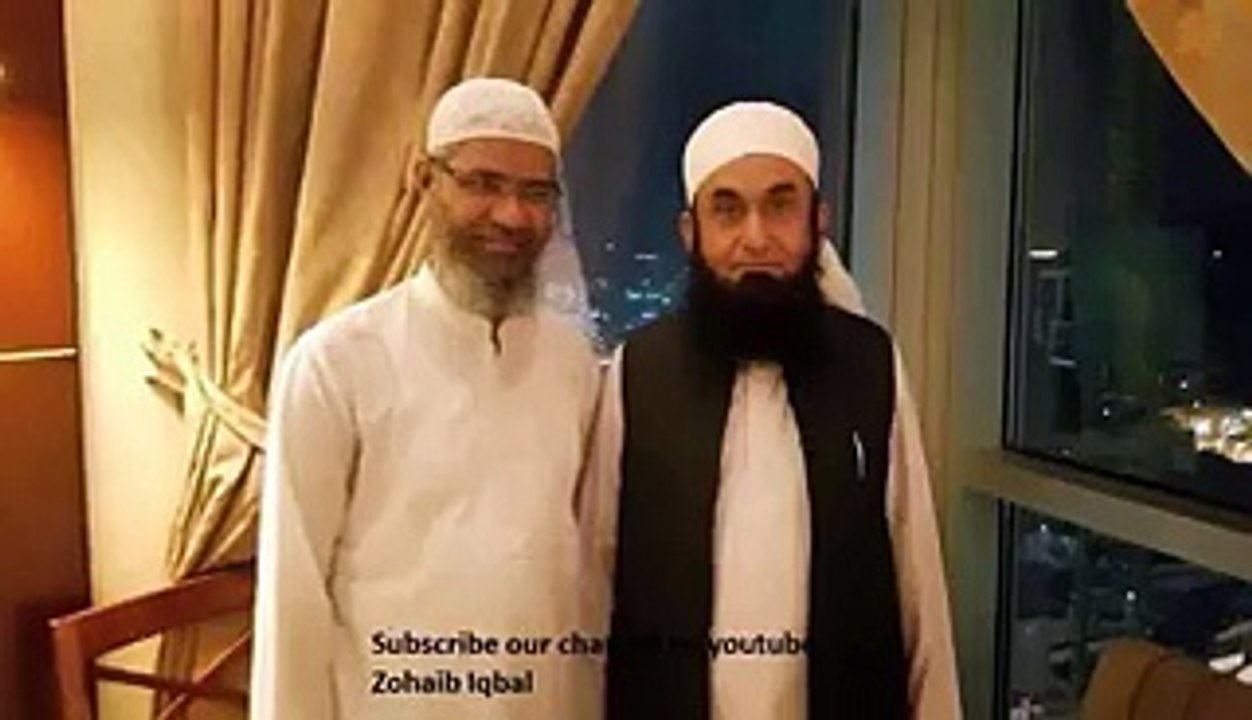 Maulana Tariq Jameel sb meeting with Dr Zakir Naik in  Saudi Arabia - Video Dailymotion