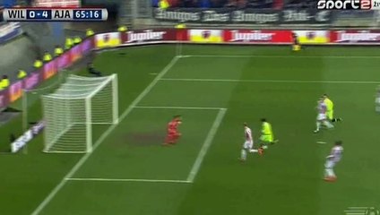 Amin Younes Goal - Willem II 0 - 4 Ajax - 06-03-2016