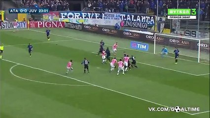 Andrea Barzagli Goal - Atalanta 0 - 1 Juventus - 06-03-2016