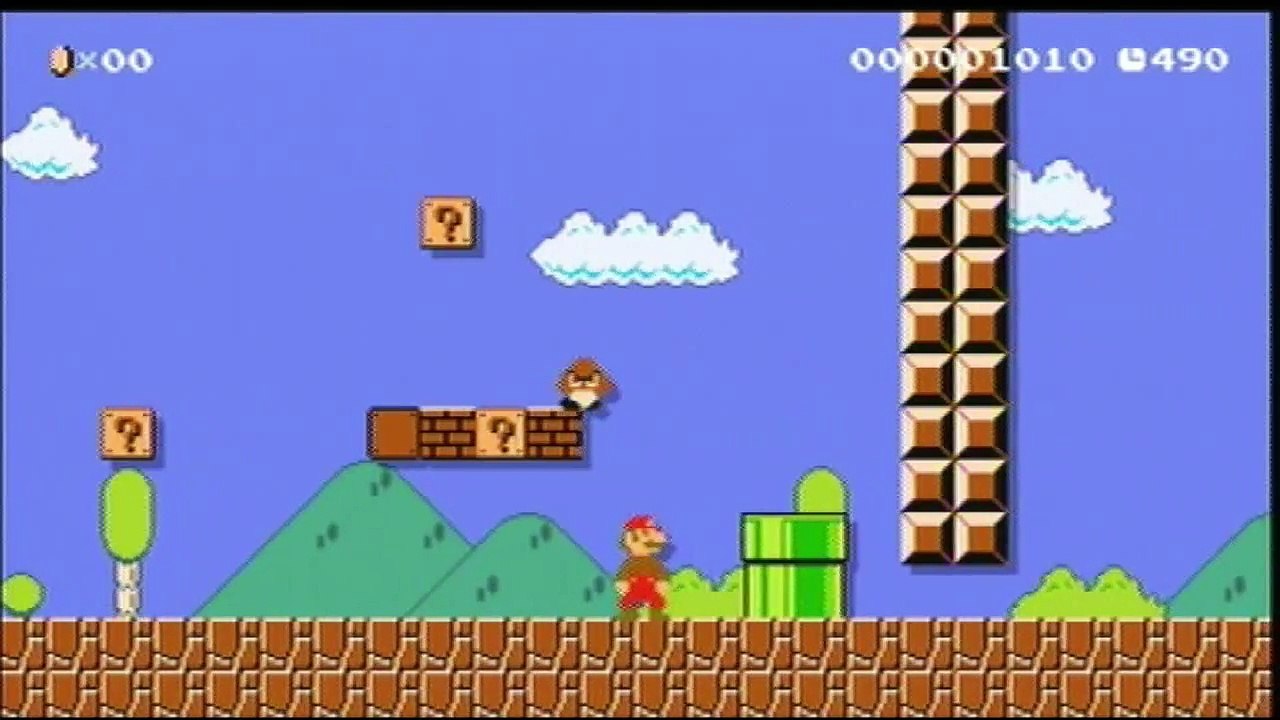 Super Mario Maker Poison Mushroom (No Commentary)