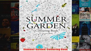 Download PDF  Summer Garden Colouring Book FULL FREE