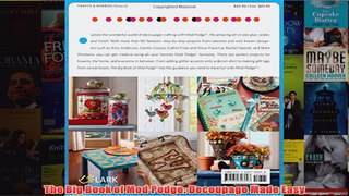 Download PDF  The Big Book of Mod Podge Decoupage Made Easy FULL FREE