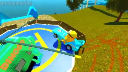 Disney cars and Minions Yellow Lightning McQueen Dinoco King 43 Children s Songs