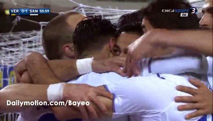 Roberto Soriano Goal HD - Verona 0-1 Sampdoria - 05-03-2016 - FOOTBALL MANIA