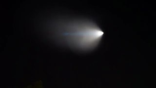 MASSIVE BLUE UFO DESTROY USA TESTED MISSILE OVER CALIFORNIA