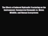 [PDF] The Effects of Induced Hydraulic Fracturing on the Environment: Commercial Demands vs.