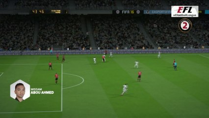 eSport - EFL : Le Top 5 buts de la 7ème journée d'E-Football League