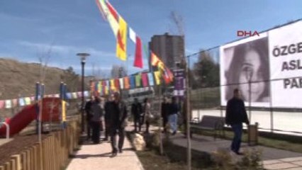 Özgecan Aslan Parkı ve Anıt Heykeli Açıldı