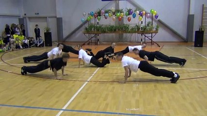 Аэробика 2013. 10-11 классы 89 Рижской средней школы