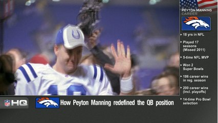How Peyton redefined the quarterback position