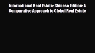 [PDF] International Real Estate: Chinese Edition: A Comparative Approach to Global Real Estate