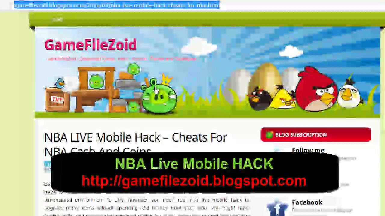NBA Live Mobile hack-cheat