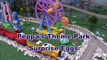 Play Doh Kinder Surprise Eggs Thomas The Tank Peppa Pig Disney Cars Egg Playdough Diggin R