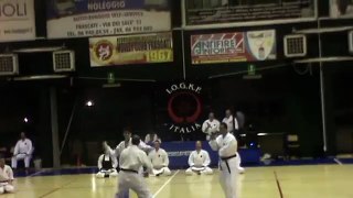 Dimostrazione di difesa da aggressione con nunchaku - Sensei A. Landi