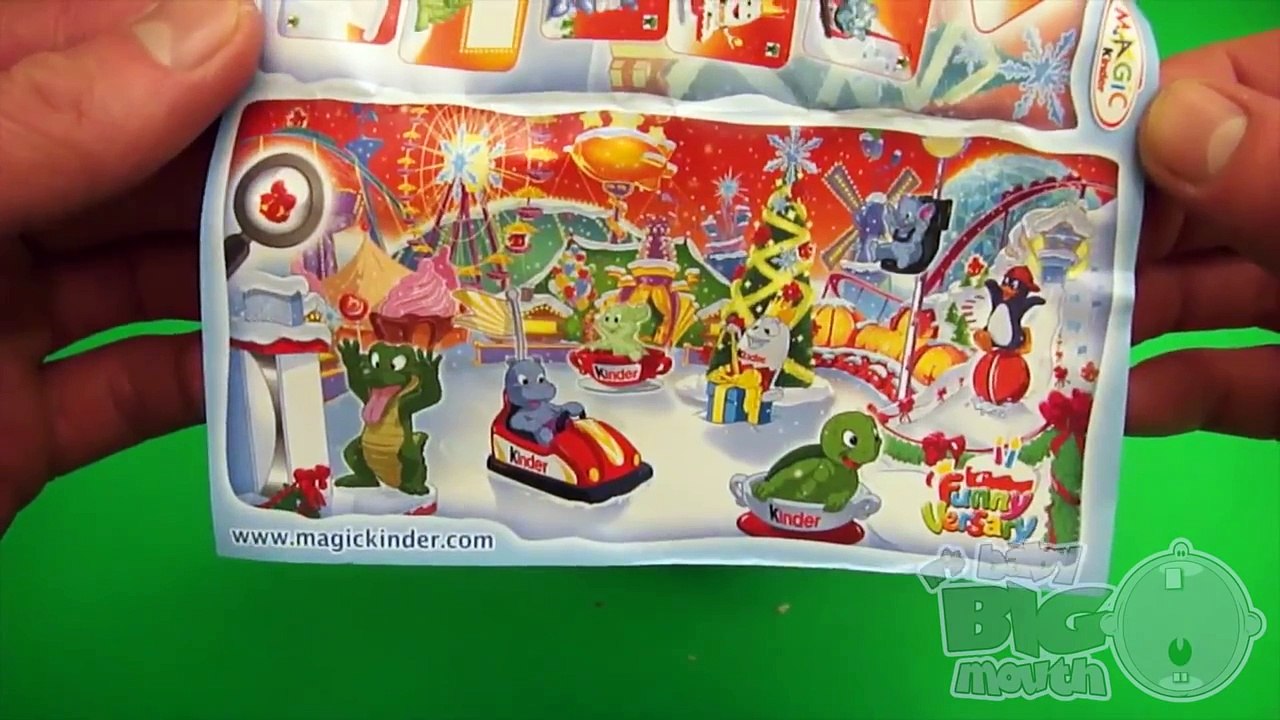 4 Giant Holiday Kinder Surprise Egg Opening! With Hello Kitty and Despicable Me Minions