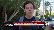 Bomb threat shuts down San Diego high schools