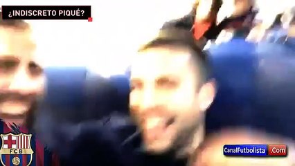 Divertida entrevista de Gerard Piqué a los jugadores del Barcelona • 2016