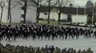 Norwegian naval officer graduation dance flashmob
