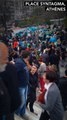 Grèce : grande collecte en faveur des réfugiés place Syntagma