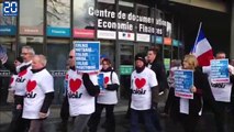 Migrants : Manifestation des Calaisiens à Paris