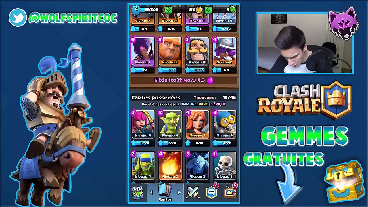 LETS PLAY #1 | TOP 100 FRANCAIS EN 1 JOUR !! | Clash Royale