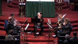 Monteverdi Brass perform: Luca Marenzio Scendi dal Paradiso, ed. Mase
