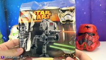 Star Wars Force Awakens Giant Play-Doh Lego Head STORM TROOPER   Batman By HobbyKidsTV