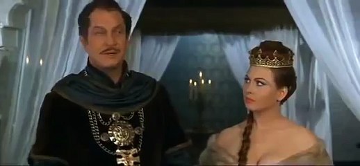 The Masque of the Red Death 1964 (Vincent Price on christian cross)