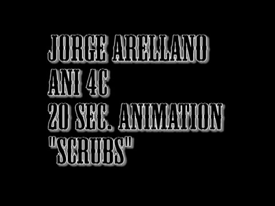 20 Second animation project