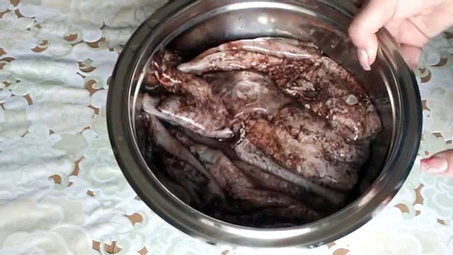 ПРИГОТОВЛЕНИЕ КАЛЬМАРОВ РЕЦЕПТ