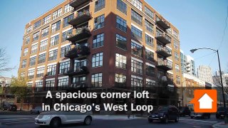 A spacious corner loft in Chicagos West Loop
