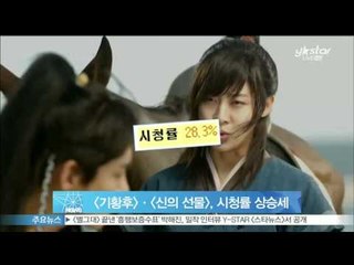 [Y-STAR] Lots of dramas to watch! ([기황후]·[신의 선물 14일], 동시에 시청률 상승세)