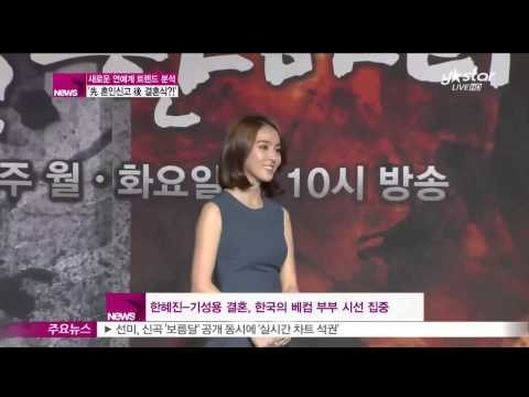 [Y-STAR] A trend of getting married of entertainers ('선 혼인신고, 후 결혼식' 연예계 이색 결혼 트렌드 분석)