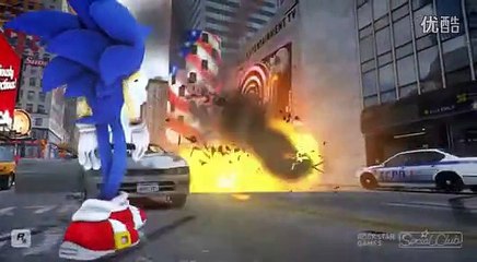 刺猬索尼克 VS 粉红豹 Sonic the Hedgehog vs. Pink Panther 战斗 Fight 动漫 Animation