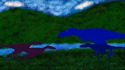 Dinosaur Territories - Tyrannosaurus vs Nanotyrannus
