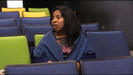 Sara Curruchich, la voz indígena que reinvidica los derechos humanos