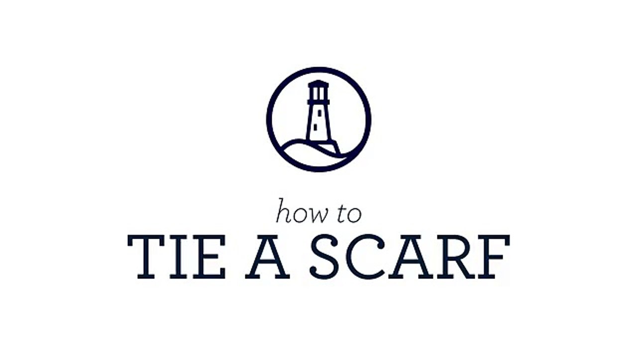 HOW TO TIE A SCARF