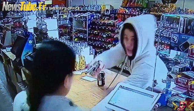 Pauvre gars a décidé de voler le mauvais magasin